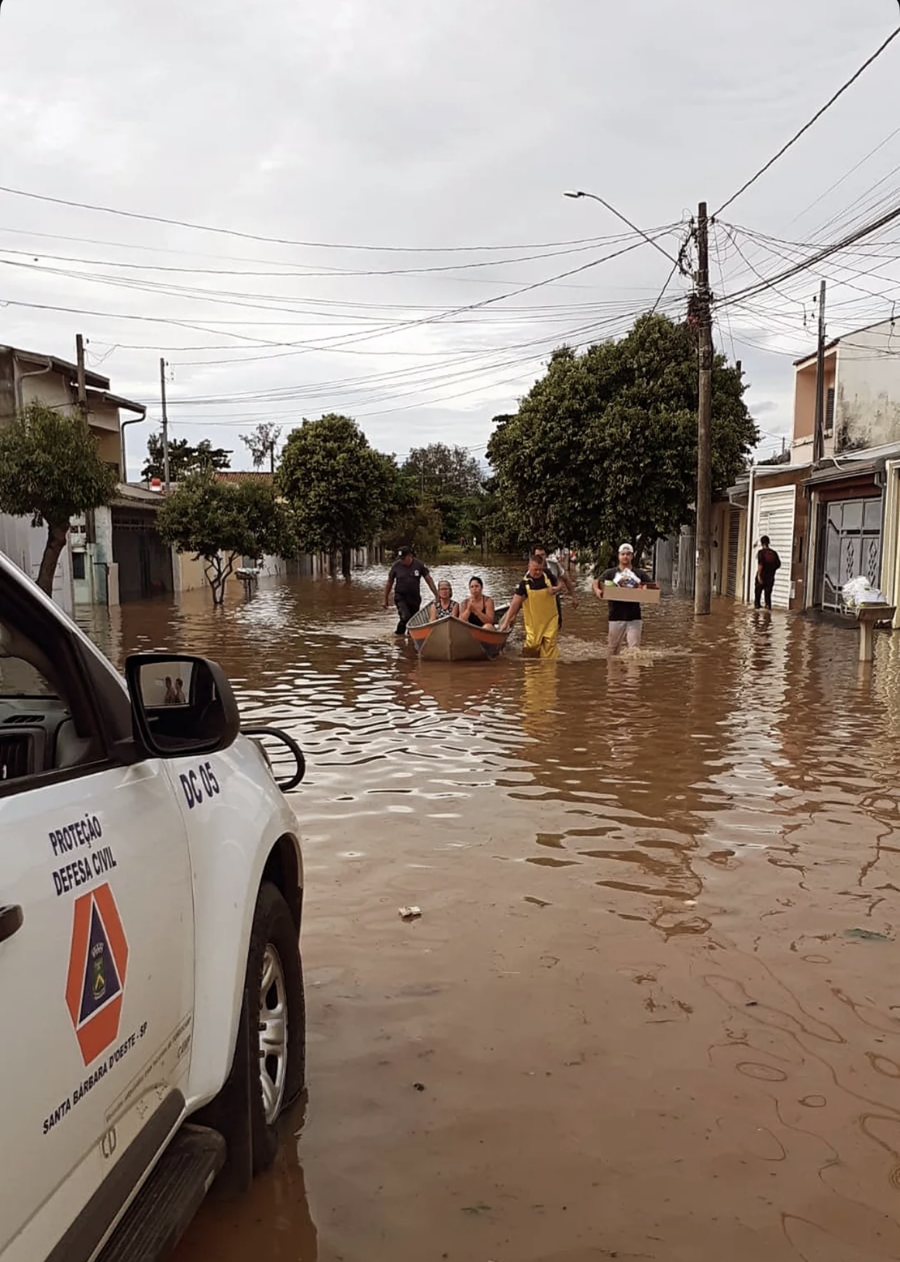 Santa Bárbara em estado de emergência